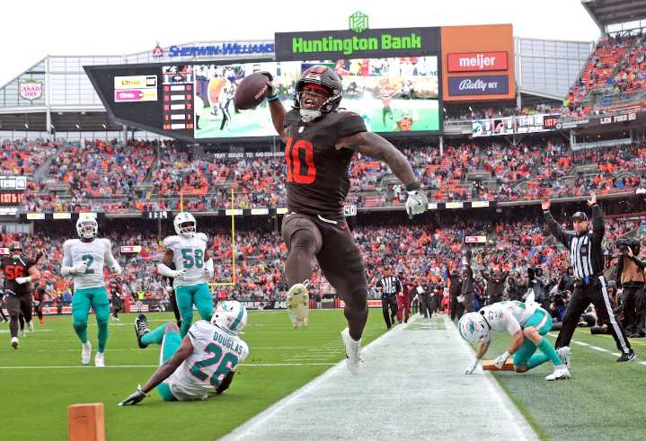 Our photographers’ favorite pictures from an up-and-down first half of the Browns’ 2025 season