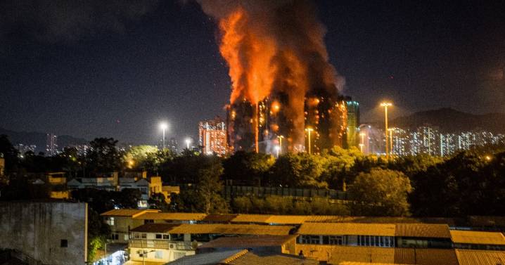 ‘Edificios arden en cadena’: Sube a 36 número de muertos por incendio en Hong Kong; 279 han desaparecido