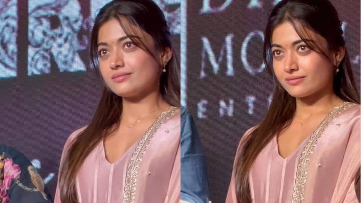 Rashmika Mandanna Turns Emotional At The Girlfriend Success Party, Video Goes Viral