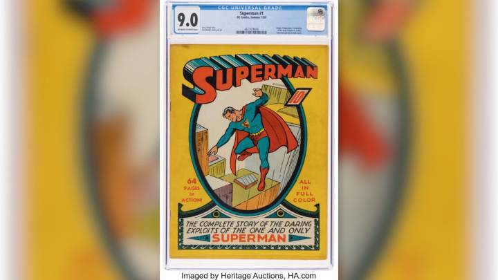 ‘Superman’ comic sells for $9 million, breaking all-time record – NBC 7 San Diego