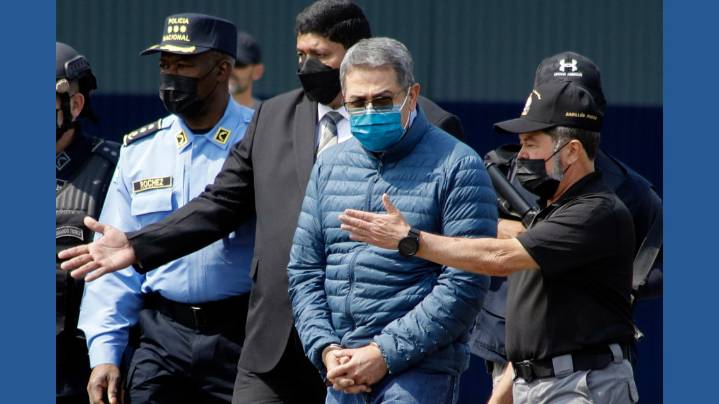 Trump says he plans to pardon former Honduran President Hernandez for 2024 drug trafficking sentence