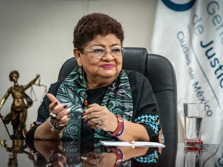 Ernestina Godoy, encargada interina de la Fiscalía General de la República