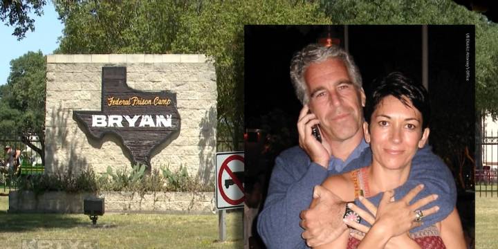 CNN report: Bryan Federal Prison Camp employees fired after whistleblower shares Ghislaine Maxwell’s emails