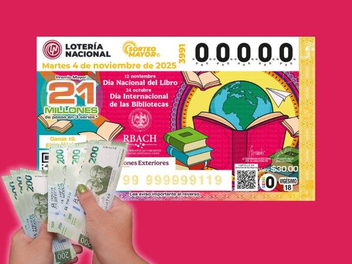 Lotería Nacional: Resultados del Sorteo Mayor 3991 del 4 de noviembre de 2025