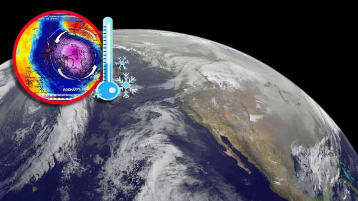 Vórtice polar en México: UNAM advierte fuerte descenso de temperatura