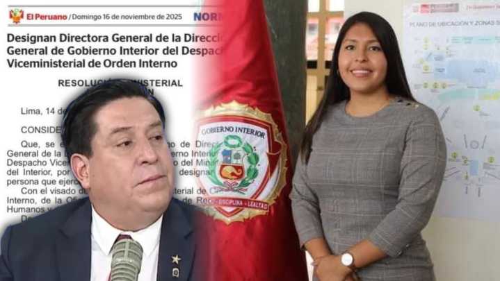 Nacional: Nombran a exprefecta de La Libertad, Carolina Velasco, como directora general de Gobierno Interior
