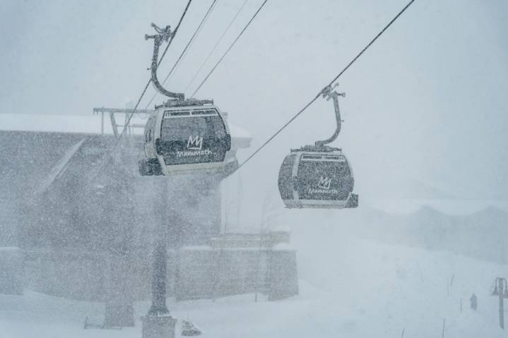 Winter storm to hit Mammoth Mountain just as resort plans opening day
