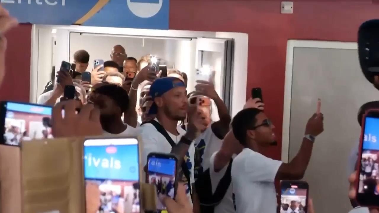 Curaçao's soccer team returns to a hero's welcome after making history with World Cup qualification