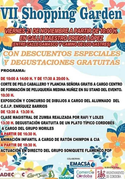 La VII Shopping Garden vuelve a Ciudad Jardín con espíritu festivo y renovación del comercio