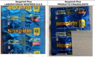 Detectaron lote falsificado de NOXPIRIN® PLUS CAPSULAS: El Invima advierte riesgo para la salud