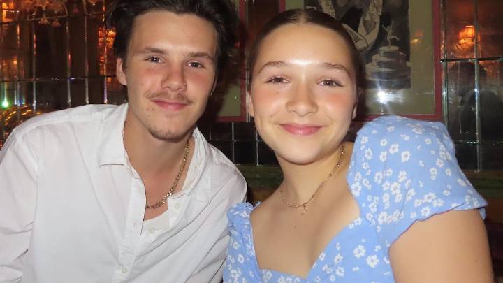 Harper Beckham's sweet praise to 'role model' brother Cruz