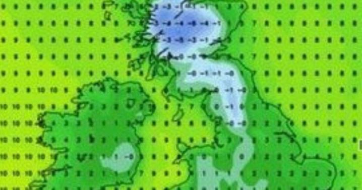 UK cold weather maps show exact date -6C freeze to hit - full list of coldest areas 