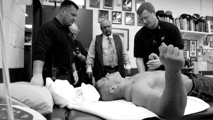 John Cena rule breach saw WWE slapped with staggering $500k fine as rival star left covered in blood