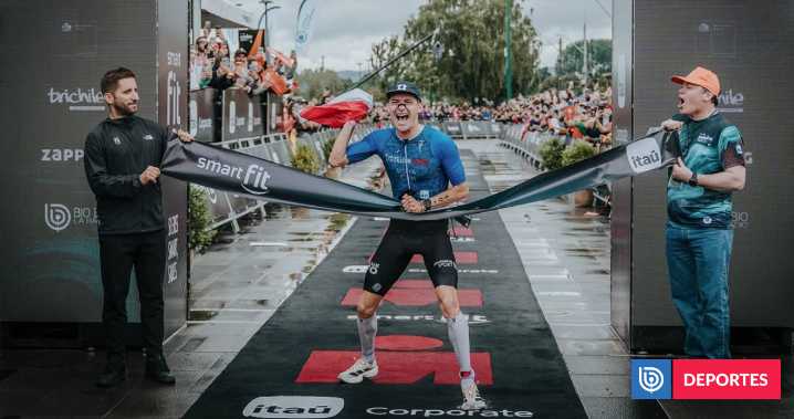 Diego Moya se queda con el exigente Ironman 70.3 de Valdivia: así fue la llegada del atleta