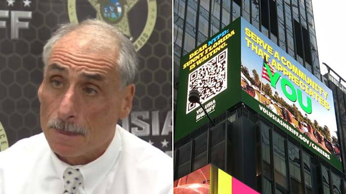 ‘Sunny Florida is waiting:’ Volusia sheriff campaigns in New York City