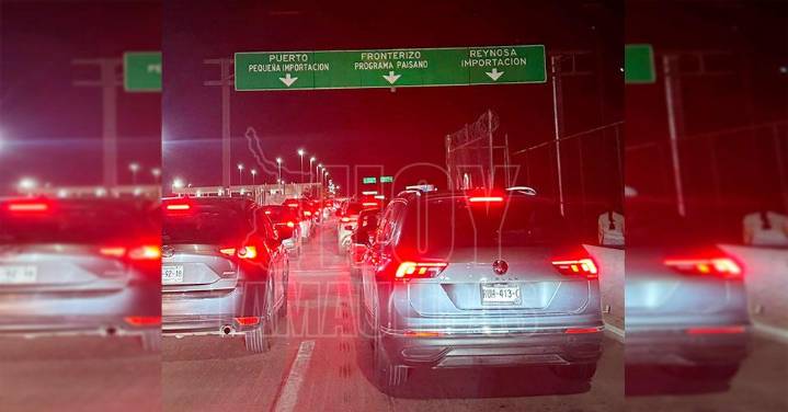 Pedirán agilizar el cruce vehicular en puentes internacionales de Tamaulipas