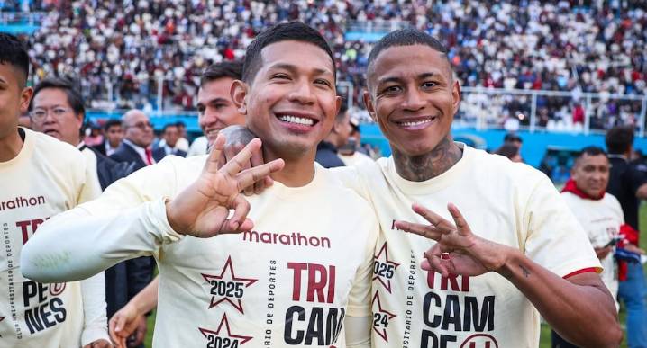 El campeón con toda su artillería: la alineación de Universitario ante Deportivo Garcilaso