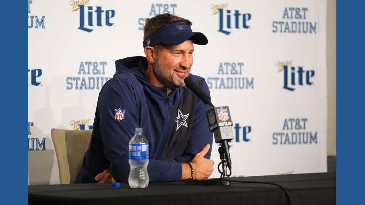 Brian Schottenheimer's stewardship helps Cowboys shine through pain of Kneeland's death