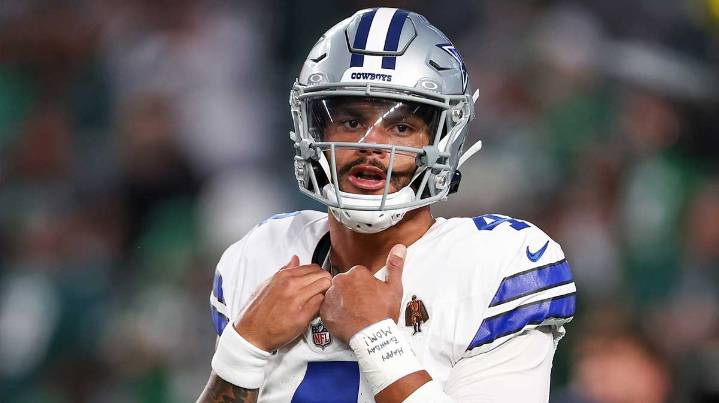 Cowboys’ Dak Prescott limited in practice after destroying Raiders