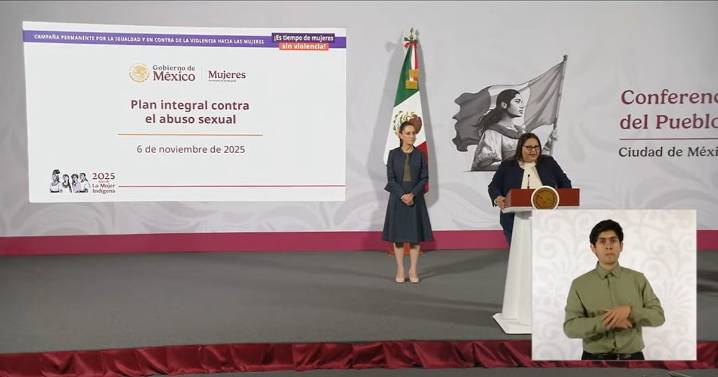 Gobierno de Sheinbaum lanza Plan Integral contra el Abuso Sexual
