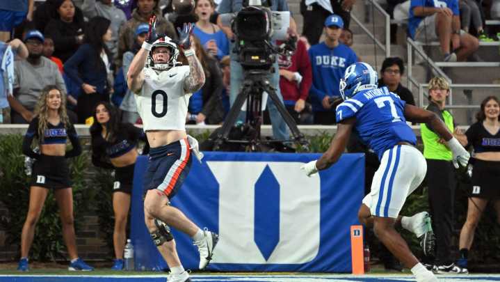 Manny Diaz: Duke football 'thoroughly outclassed' in Virginia loss