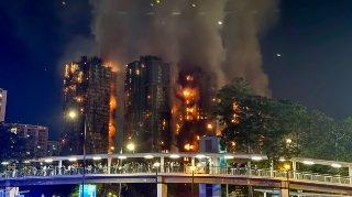Hong Kong fire death toll rises to 55 people with fires still burning, officials say