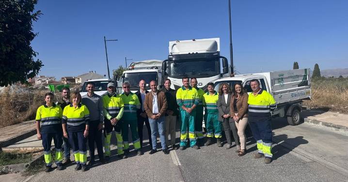 Otura pone en marcha una de las flotas de recogida de basura más sostenibles de la provincia de Granada