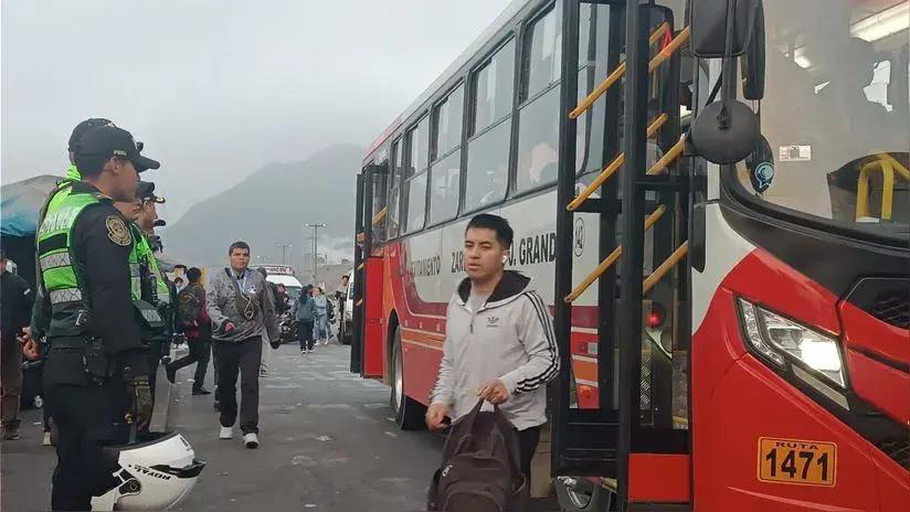 Transportistas circulan con normalidad en Lima y Callao pese a convocatoria de paro