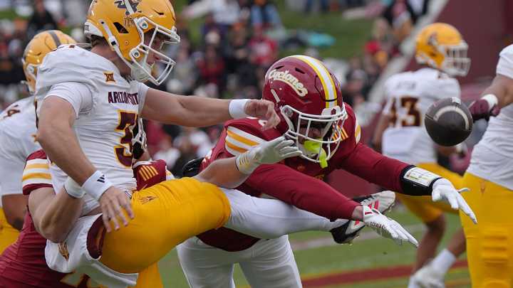 See photos of Iowa State vs Arizona State football game in Ames