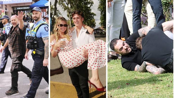Melbourne Cup 2025: Drinks flowing as thousands turn out in style at Ascot Racecourse