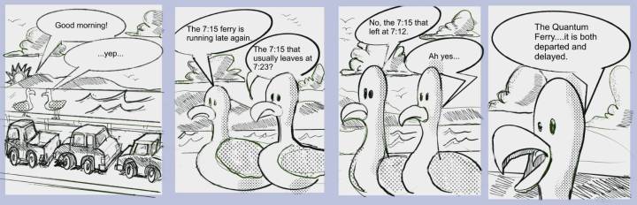 Comic: Seagulls on Vashon observe the humans