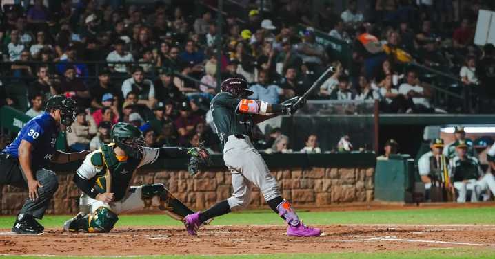 Cañeros de Los Mochis vencen 8-5 con jonrón de Carlos Soto