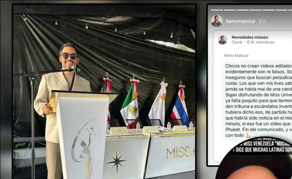 Polémica entre el director de Miss Chile y Miss Venezuela