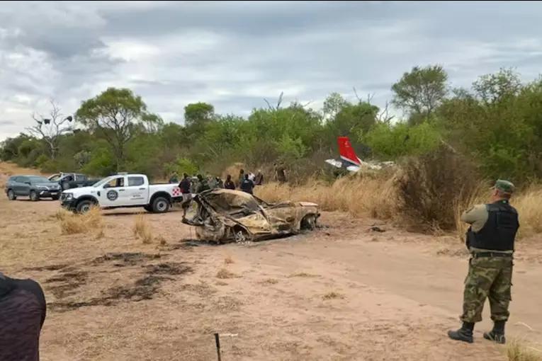 Decomisaron más de 360 kilos de cocaína tras la caída de la avioneta en Salta