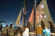 Holiday boat parade pushes off at Port of LA on Saturday, Dec. 6