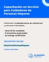 Curso de Capacitación en Servicio para Cuidadores de Personas Mayores