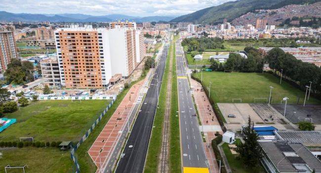 Inauguran vía alterna con más carriles que descongestionará el norte de Bogotá