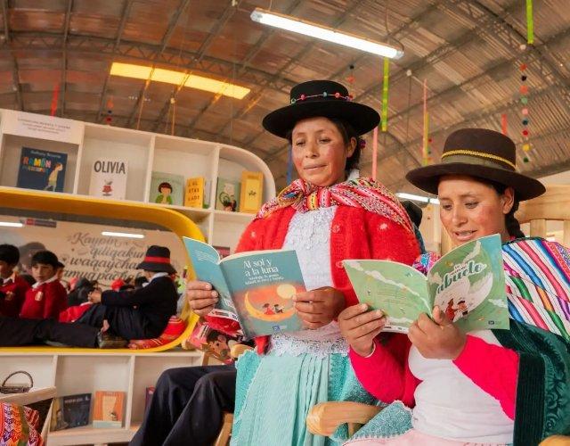 Biblioteca Nacional inaugura biblioteca rural en las alturas de Huancavelica