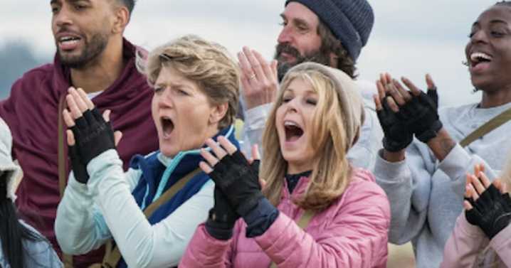 Celebrity Traitors stars Kate Garraway and Clare Balding clash live on air continuing feud