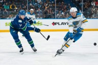 Blues assign Logan Mailloux to AHL for what GM Doug Armstrong calls 'a reset'