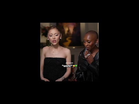 "WORK!" Ariana Grande Remembers Sweet Moment with Cynthia Erivo While Filming