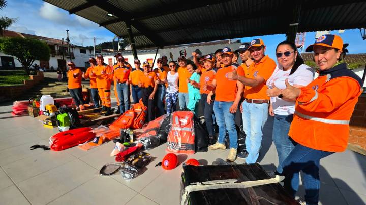 Atendían emergencias con las uñas: dotación fortaleció a la Defensa Civil de Támara