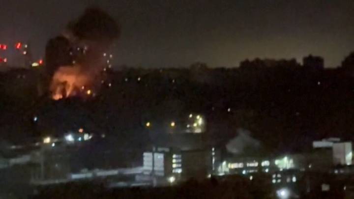 Ataque masivo a Kiev: ha ocurrido esta madrugada y hay al menos una veintena de persona heridas y un muerto