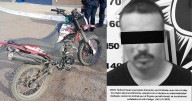 Motociclista protagoniza persecución y es detenido por policías municipales