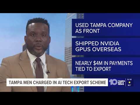 2 Tampa men charged with AI tech export scheme