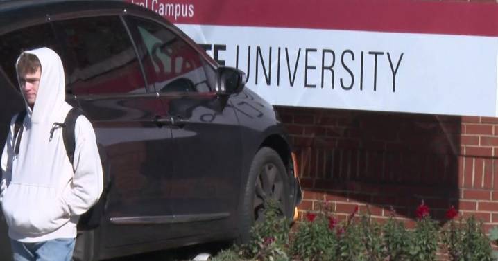 Driver crashes into NC State University sign :: WRAL.com