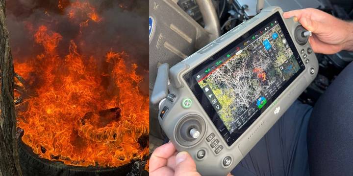 HCFR: Woods fire in Harrison Co. extinguished after burning 5+ acres