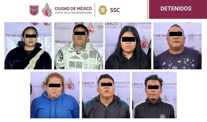 Caen “Miguelón”, “Loco” y “Rossi”, líderes narcomenudistas de Iztapalapa