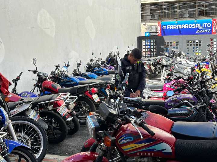 Retienen 43 motocicletas en Guaicaipuro por incumplir normas de tránsito