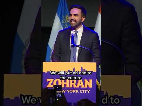 Mamdani’s four words for Donald Trump in victory speech